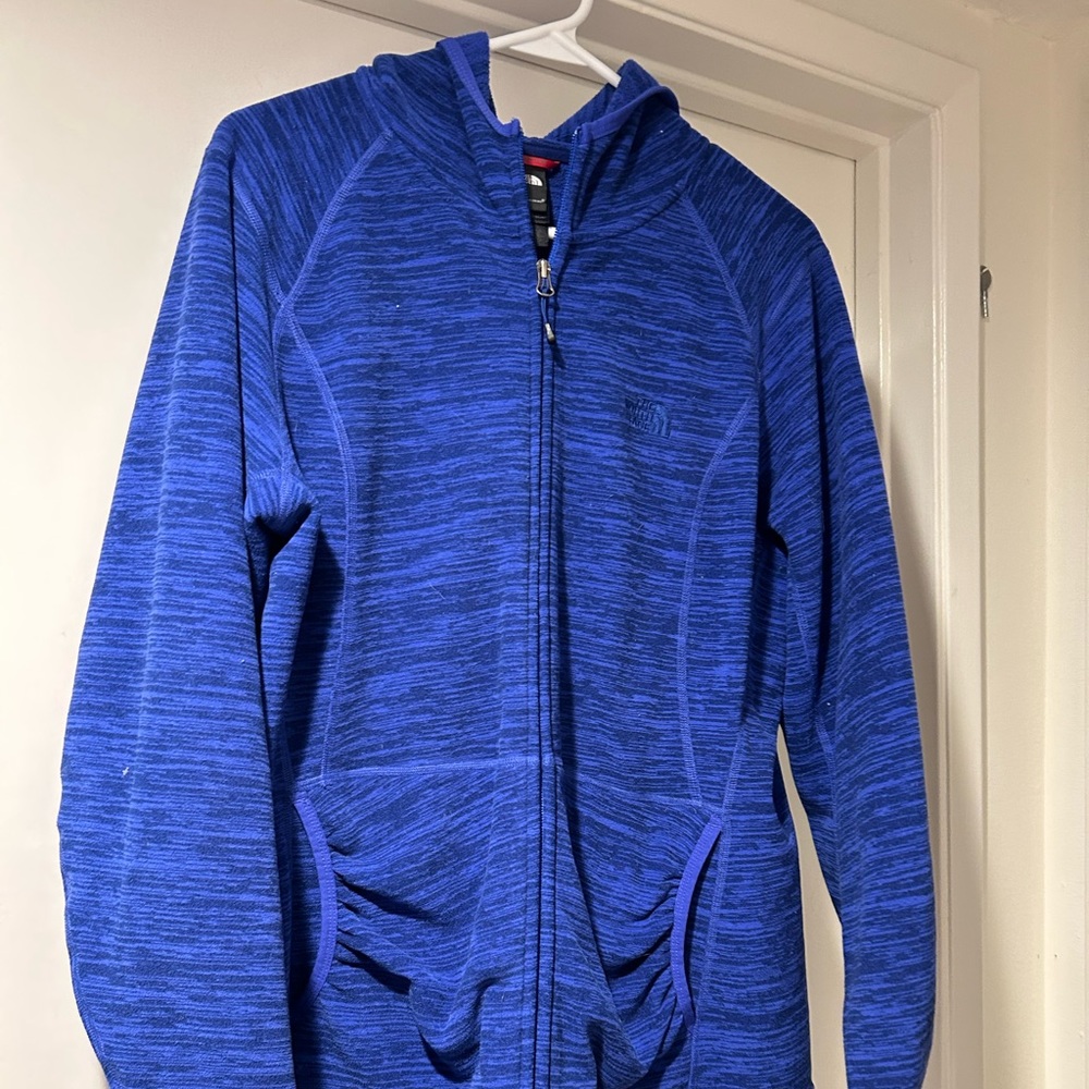 North face fleece zip up